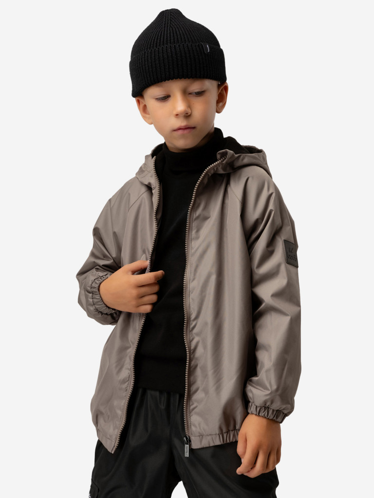 Куртка - ветровка на флисе bodo