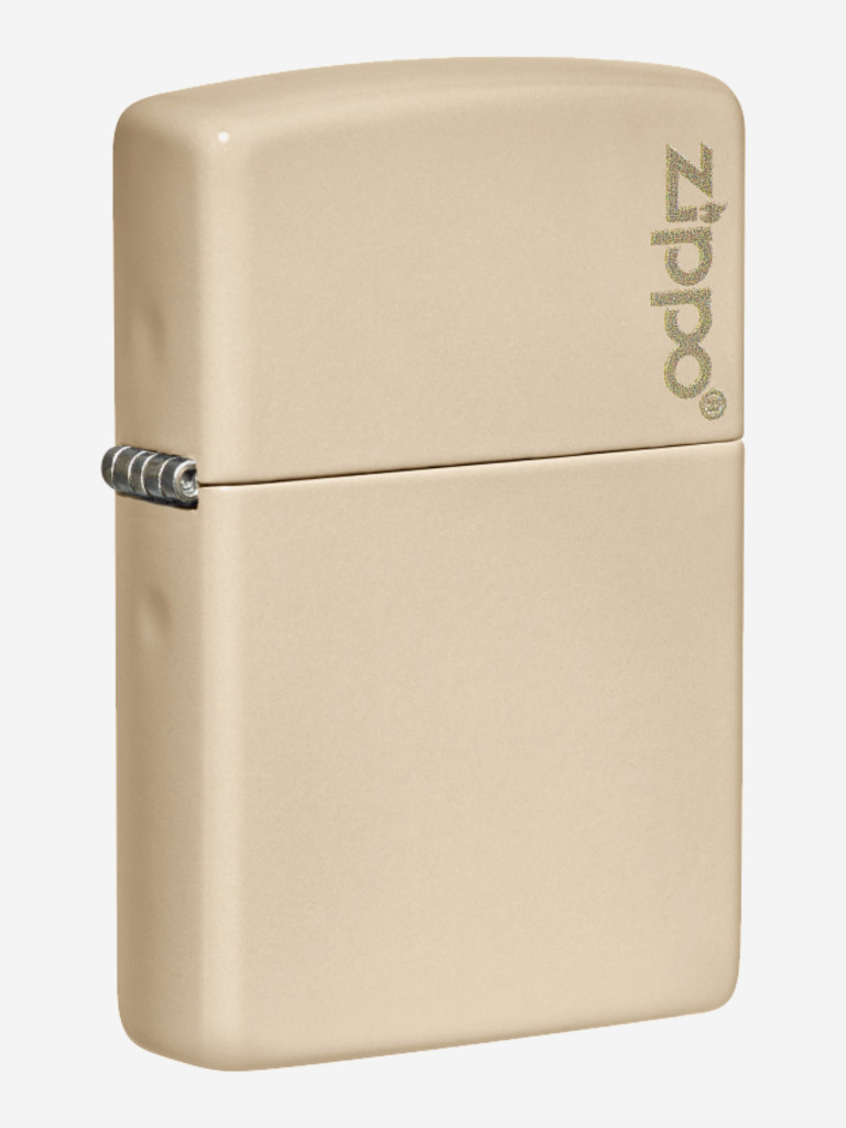 Зажигалка бензиновая ZIPPO 49453ZL Classic Logo Flat Sand