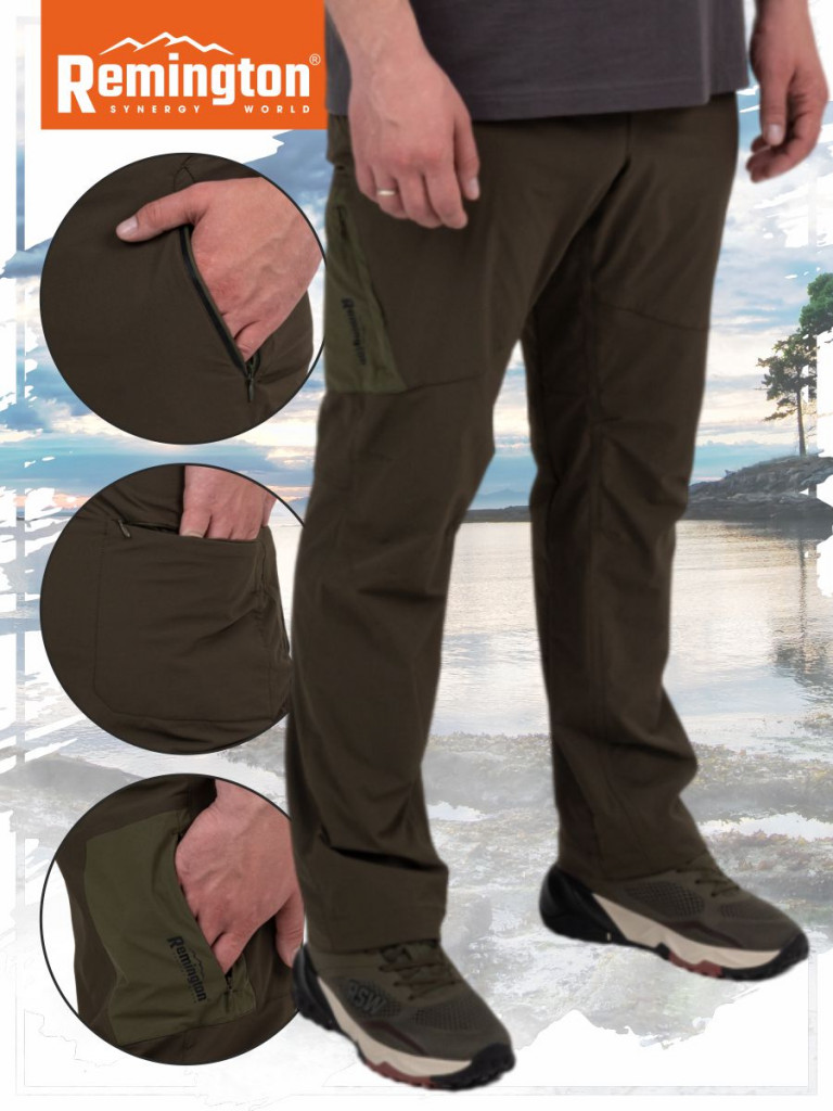 Брюки Remington Fishing UV protection Dark Olive