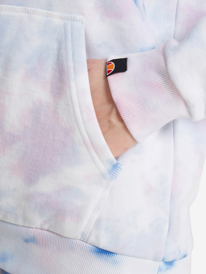 фото Худи женская ellesse torices tie dye, розовый