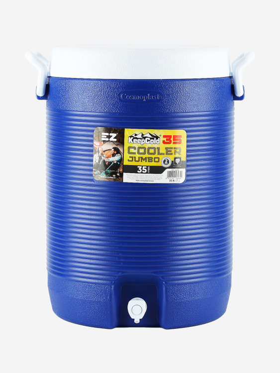Термоконтейнер EZ COOLERS Keep cold cooler jumbo, 35 л, синий