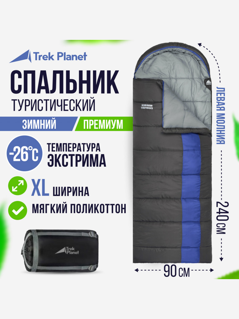 Спальный мешок Trek Planet Warmer L