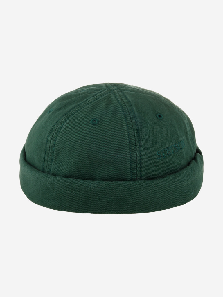 Шапка докер STETSON 8831101 DOCKER COTTON (зеленый)