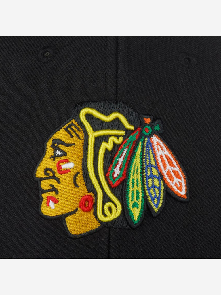 Бейсболка 47 BRAND H-MVP04WBV-BKA Chicago Blackhawks NHL