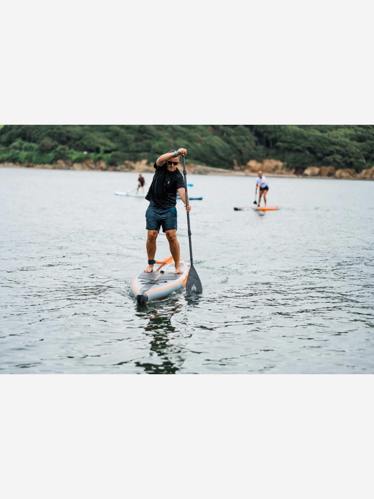 Доска SUP надувная комплект Shark Touring Racing 14'x27" c веслом full карбон