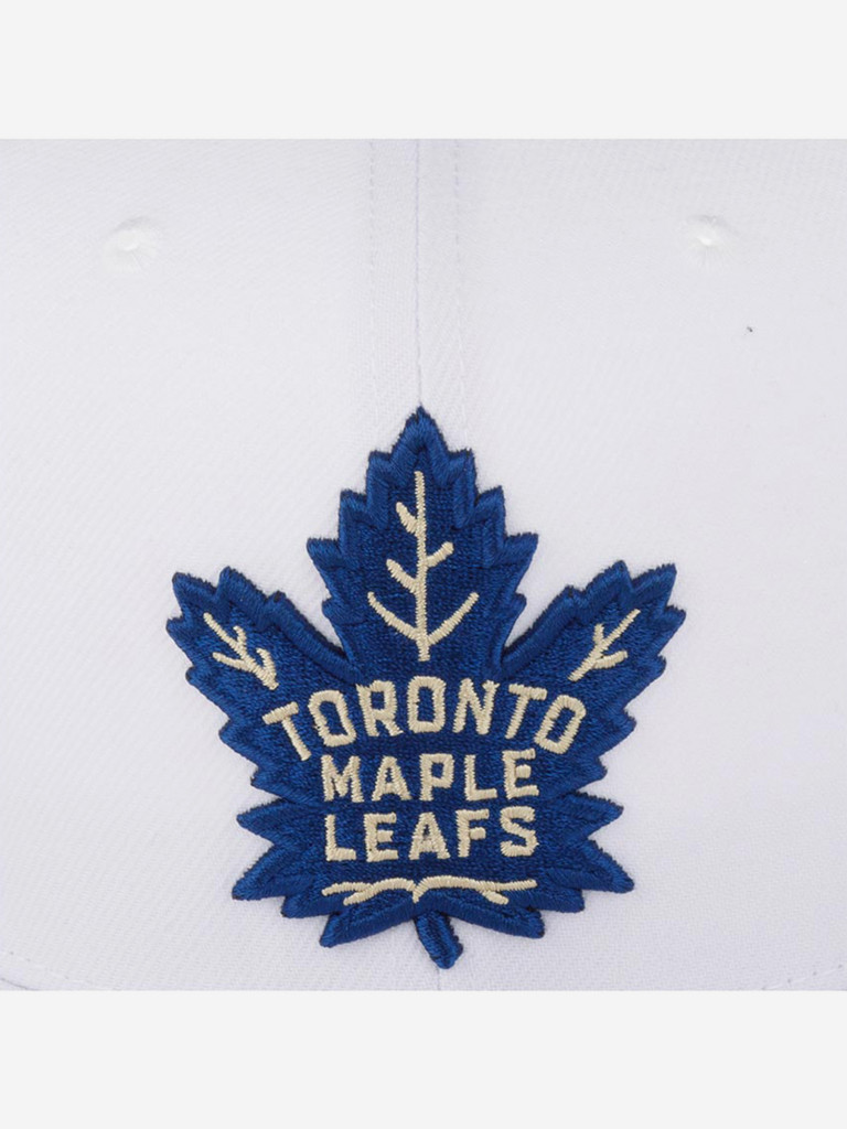 Бейсболка с прямым козырьком MITCHELL NESS HHSS5745-TMLYYPPPWHIT Toronto Maple Leafs NHL
