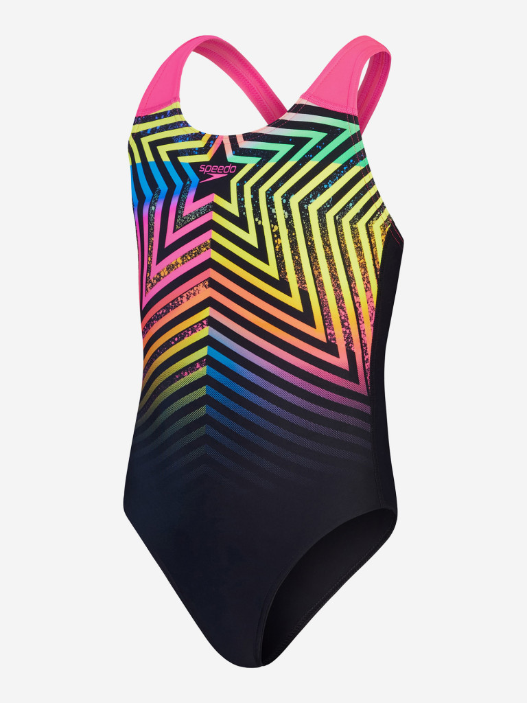 Купальник слитный для девочек Speedo Digital Placement