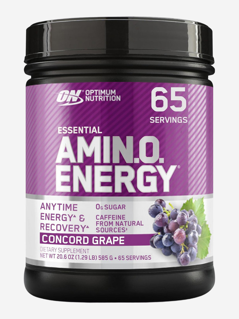 Аминокислотный комплекс Optimum Nutrition Essential Amino Energy, 585 г, Красный виноград