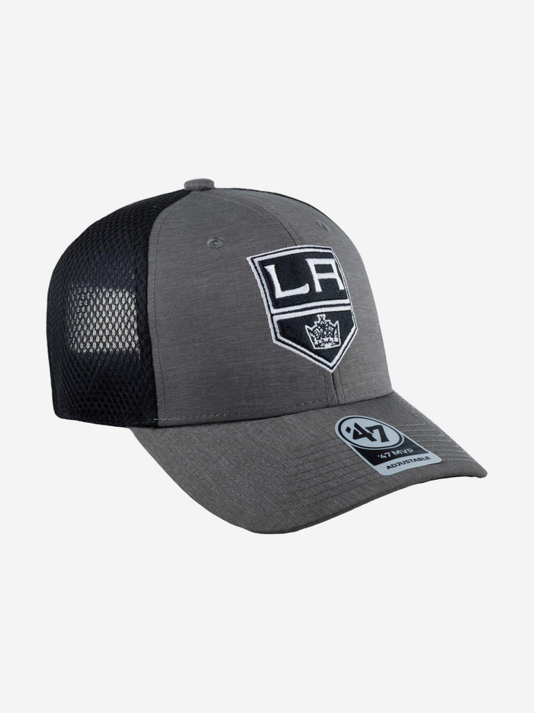 Бейсболка с сеточкой 47 BRAND H-GRIMM08HYP-DY Los Angeles Kings NHL (серый)