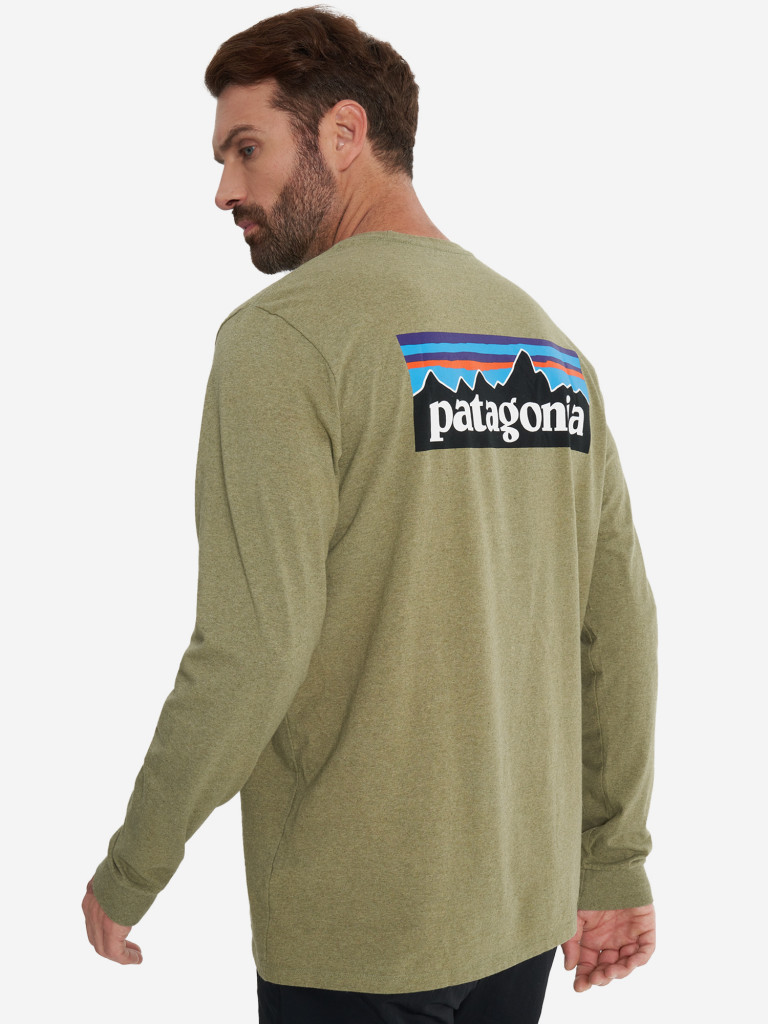 Лонгслив мужской Patagonia Logo
