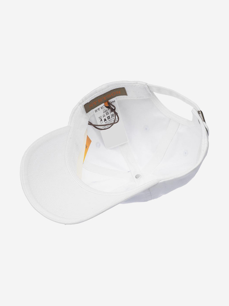 Бейсболка STETSON 7711101 BASEBALL CAP COTTON (белый)