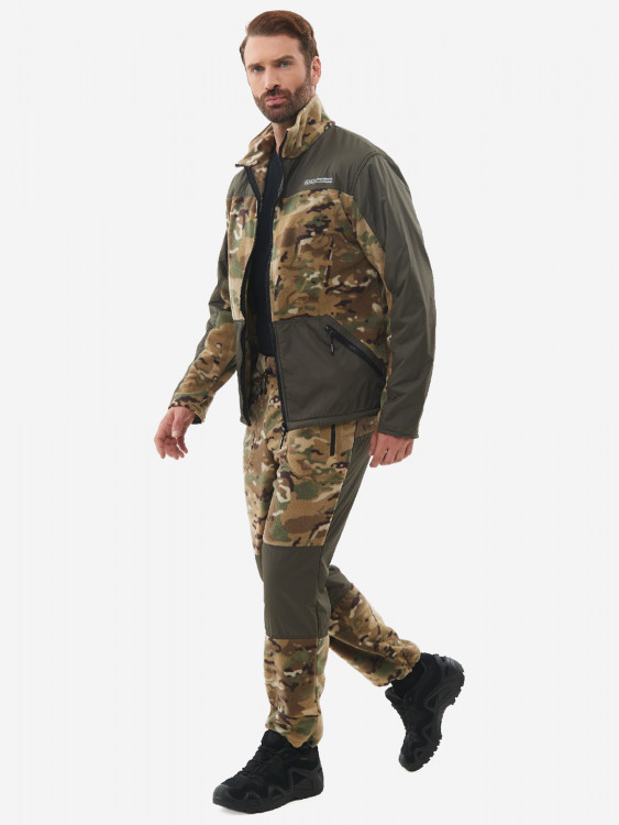Костюм мужской Huntsman Пикник-ЛЮКС демисезонный флисовый для охоты и рыбалки для рыбалки и охоты