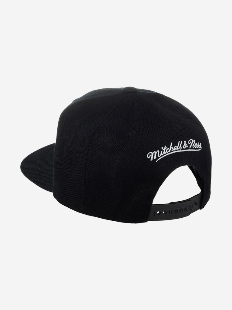 Бейсболка с прямым козырьком MITCHELL NESS HHSS2976-MHEYYPPPBLCK Miami Heat NBA (черный)