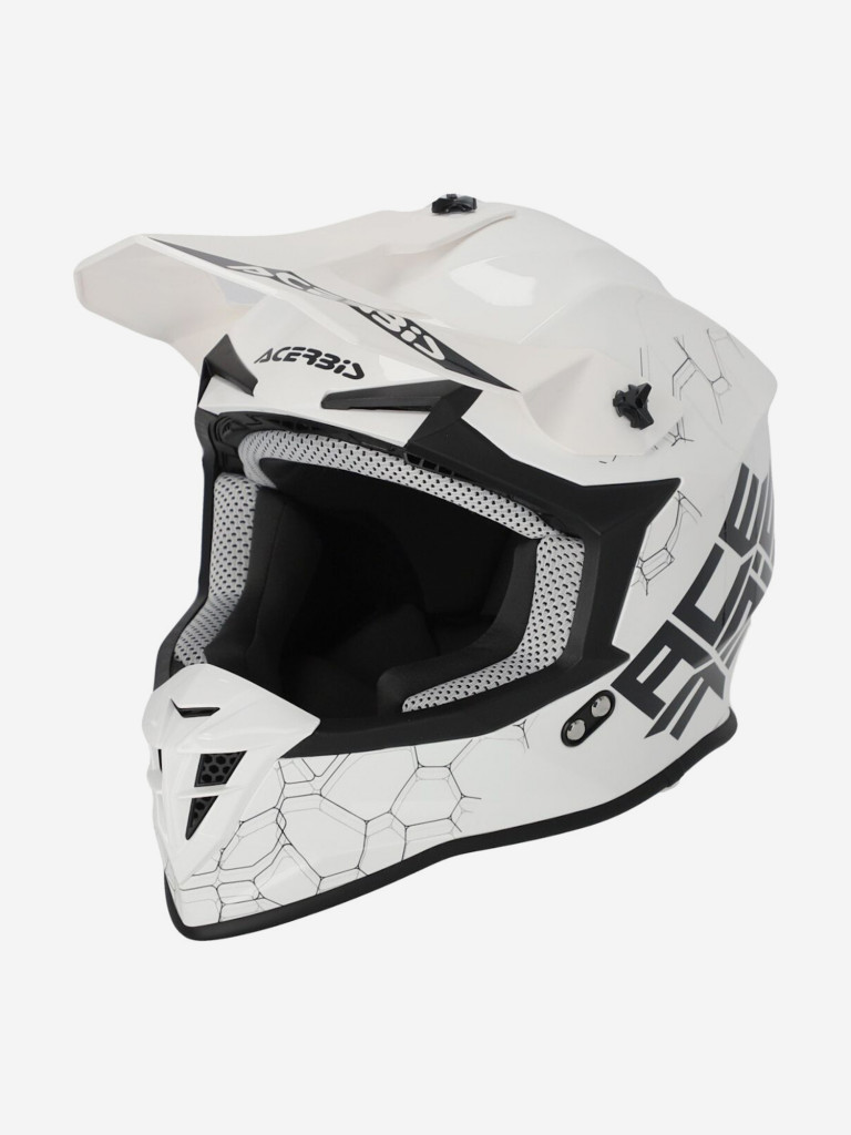Мотошлем Кроссовый взрослый Acerbis LINEAR 22-06 White