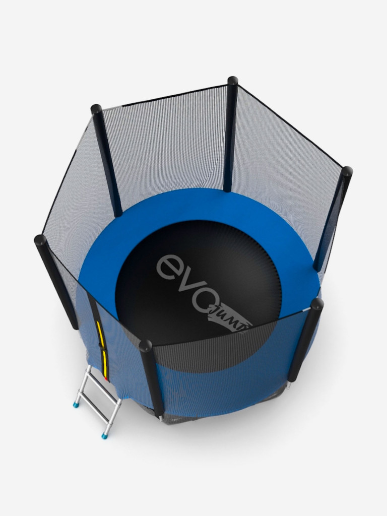 Батут каркасный EVO JUMP External 6ft + нижняя защитная сеть, диаметр 183 см