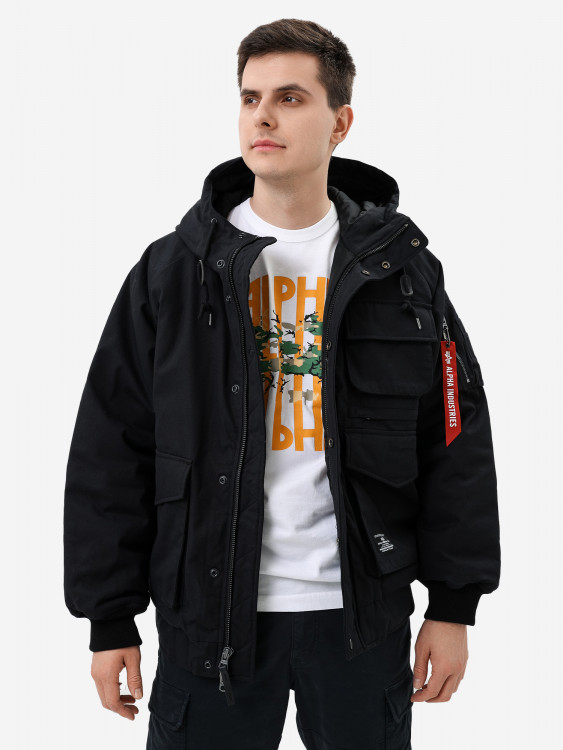 Бомбер утепленный мужской MA-1 Hunting MOD Alpha Industries