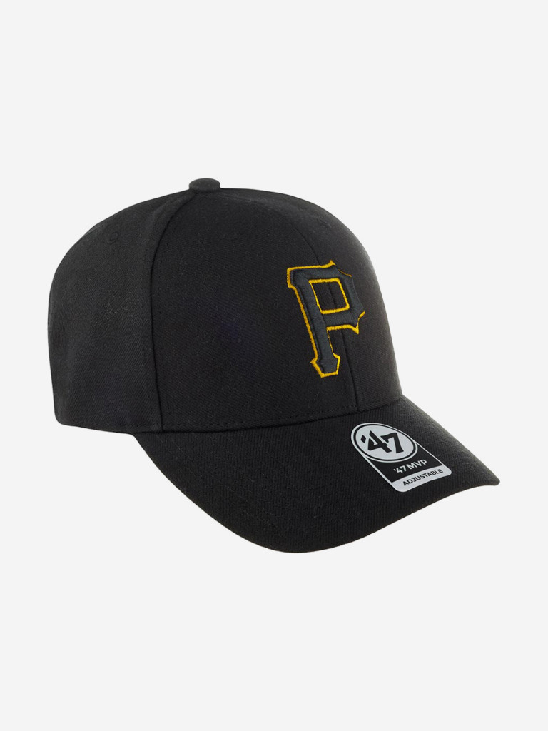 Бейсболка 47 BRAND B-MVP20WBV-BKC Pittsburgh Pirates MLB (черный)