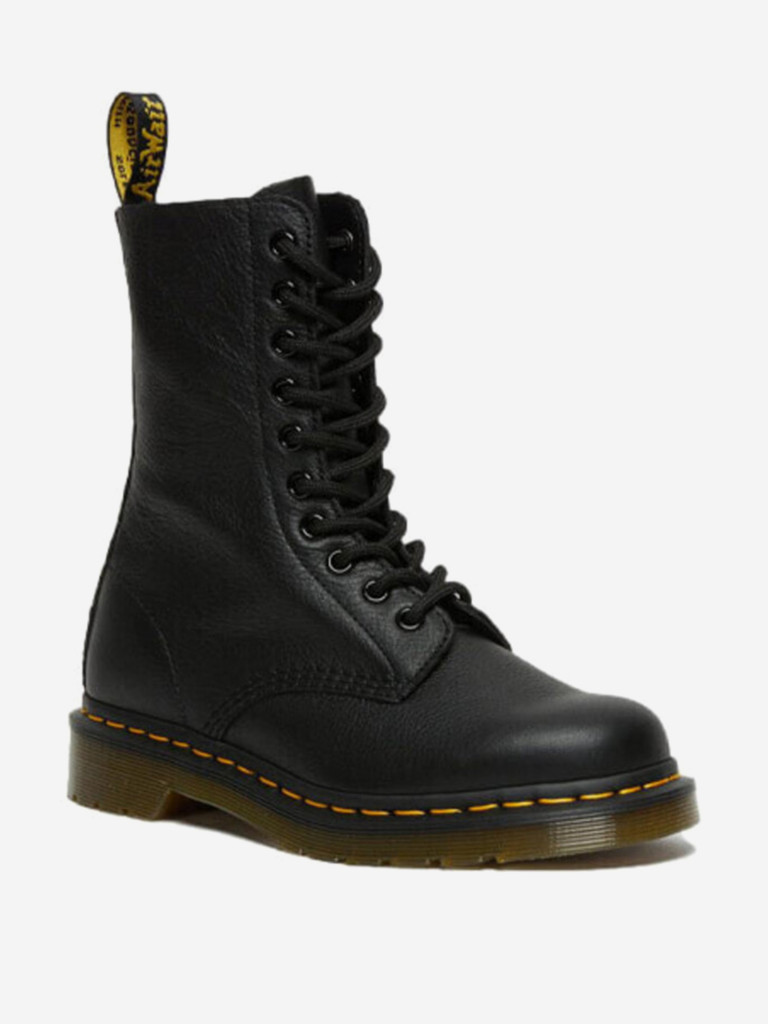 Ботинки женские DR. MARTENS высокие носки 1490 Virginia Leather