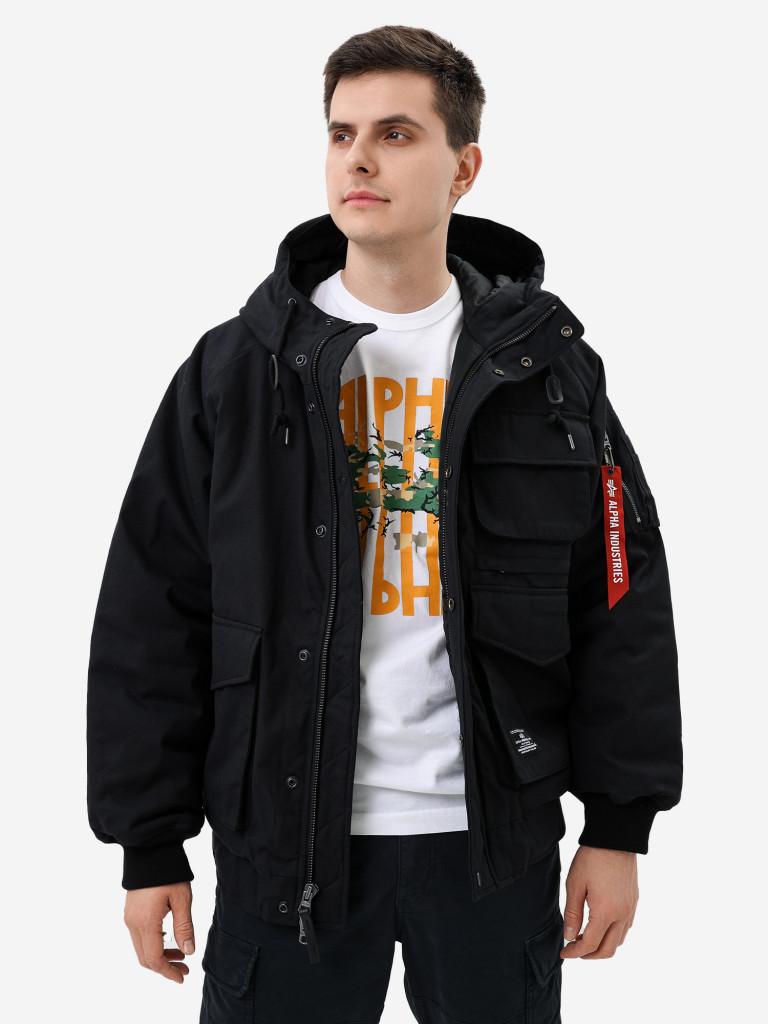 Бомбер утепленный мужской MA-1 Hunting MOD Alpha Industries