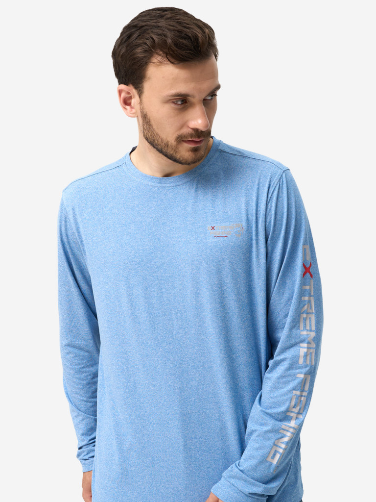 Лонгслив мужской Extreme Fishing PSS-G303 с защитой от солнца UPF50+ для рыбалки