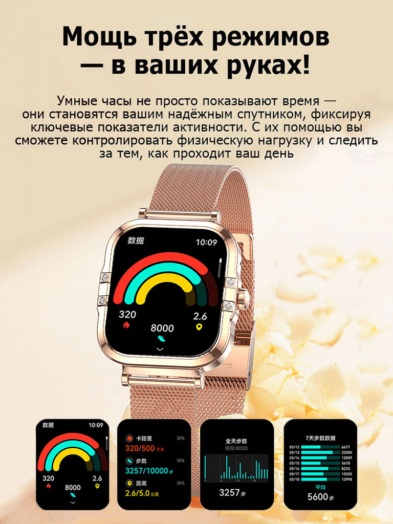 Смарт-часы CheckME Smart CMSHK82GG