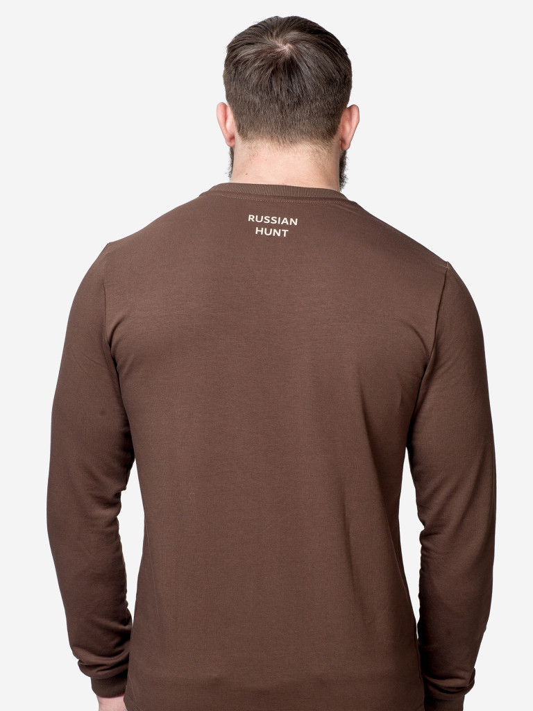 Лонгслив Harweld Russian Fishing (шоколад)