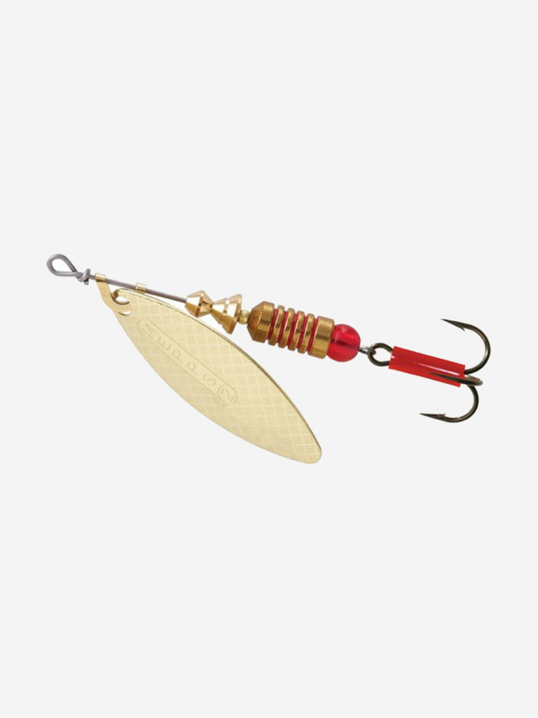 Блесна для рыбалки вертушка Mepps AGLIA LONG 2, Gold, комплект из 5 штук