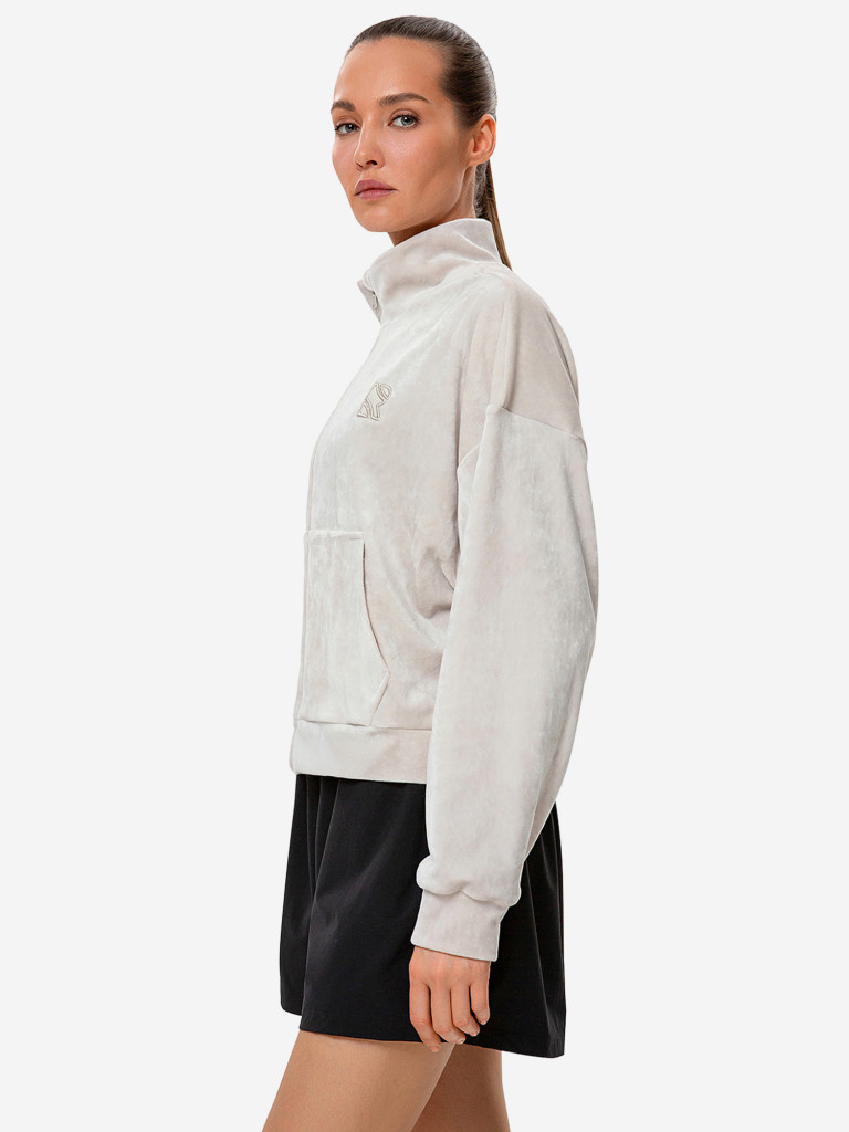 Толстовка женская RAQUETA SPORT на молнии Marshmallow, Perla