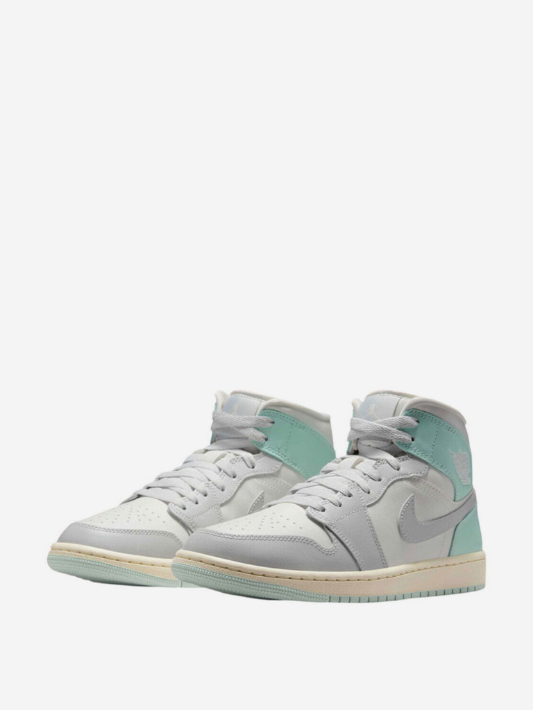 Кроссовки Jordan Brand Jordan 1 Mid Grey Igloo