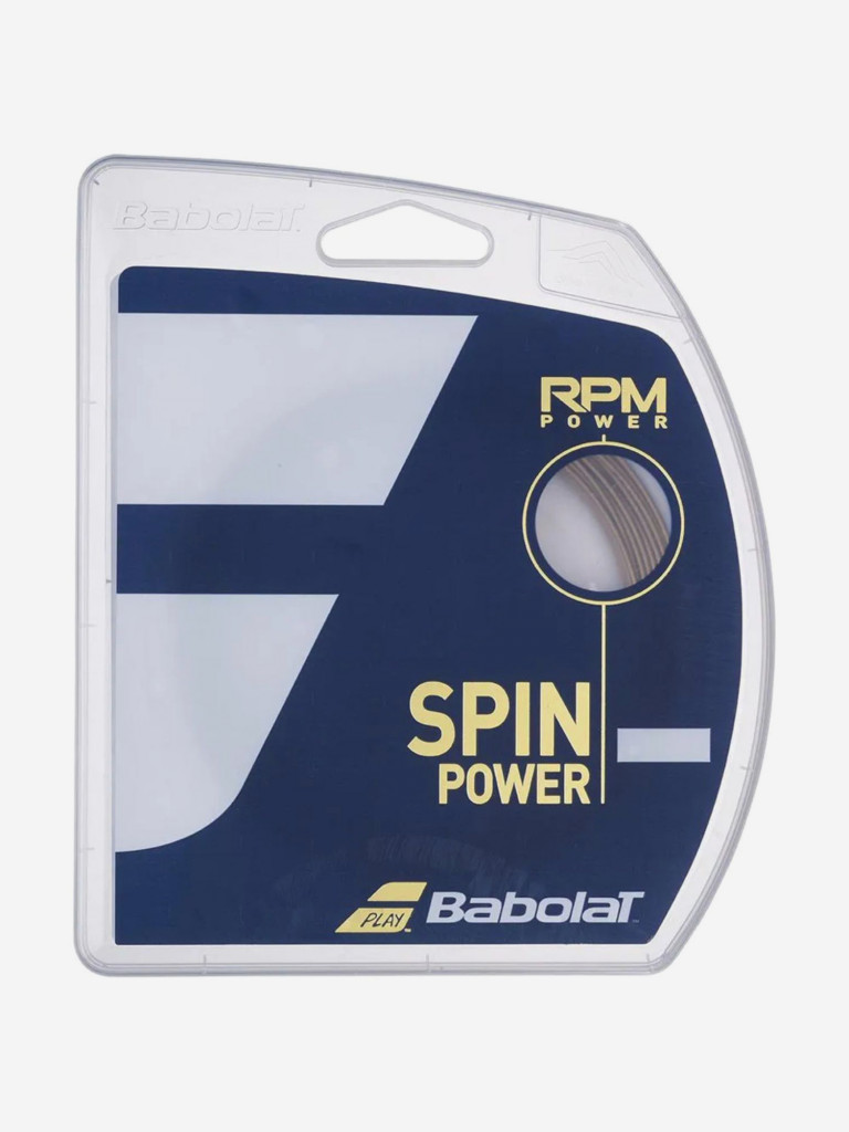 Струна теннисная моноволокно Babolat RPM POWER 12M, коричневый (336), 130
