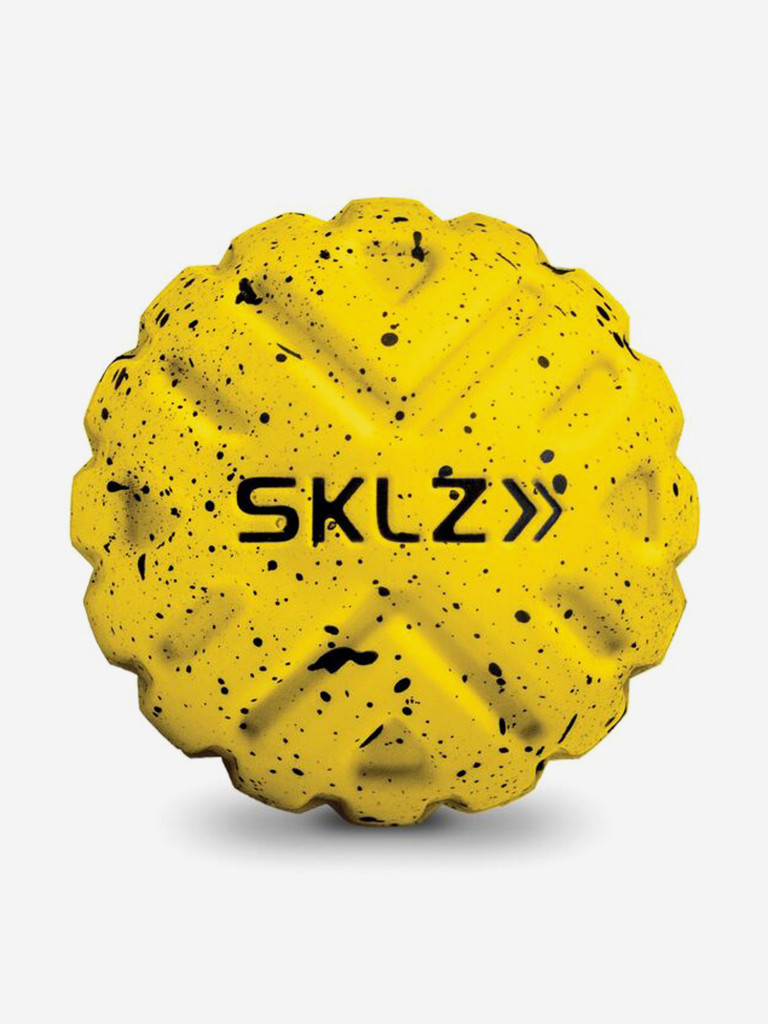 Массажный мяч для ступней, рельефный SKLZ желтый, 6,5 см