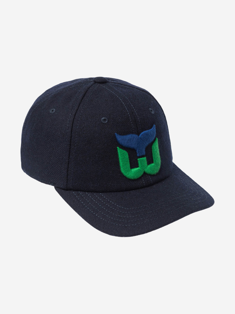 Бейсболка AMERICAN NEEDLE 21005A-HAW Hartford Whalers Archive Legend NHL (синий)