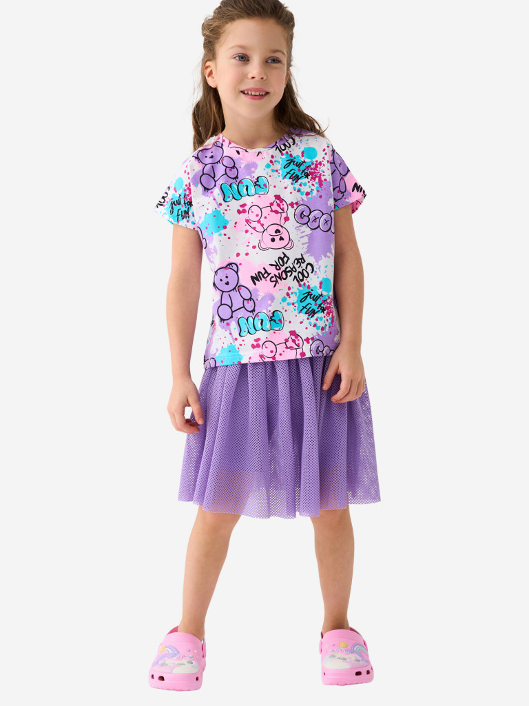 Футболка для девочки PlayToday