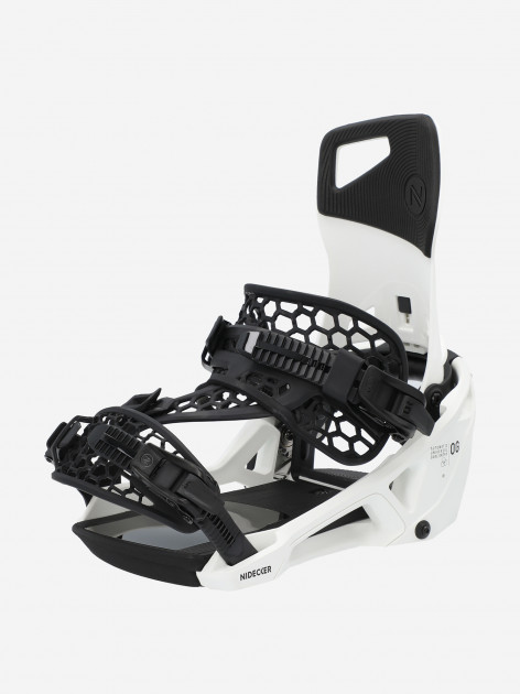ともさん。　nidecker supermatic M Сноуборд крепления NIDECKER Supermatic White цвет — купить за