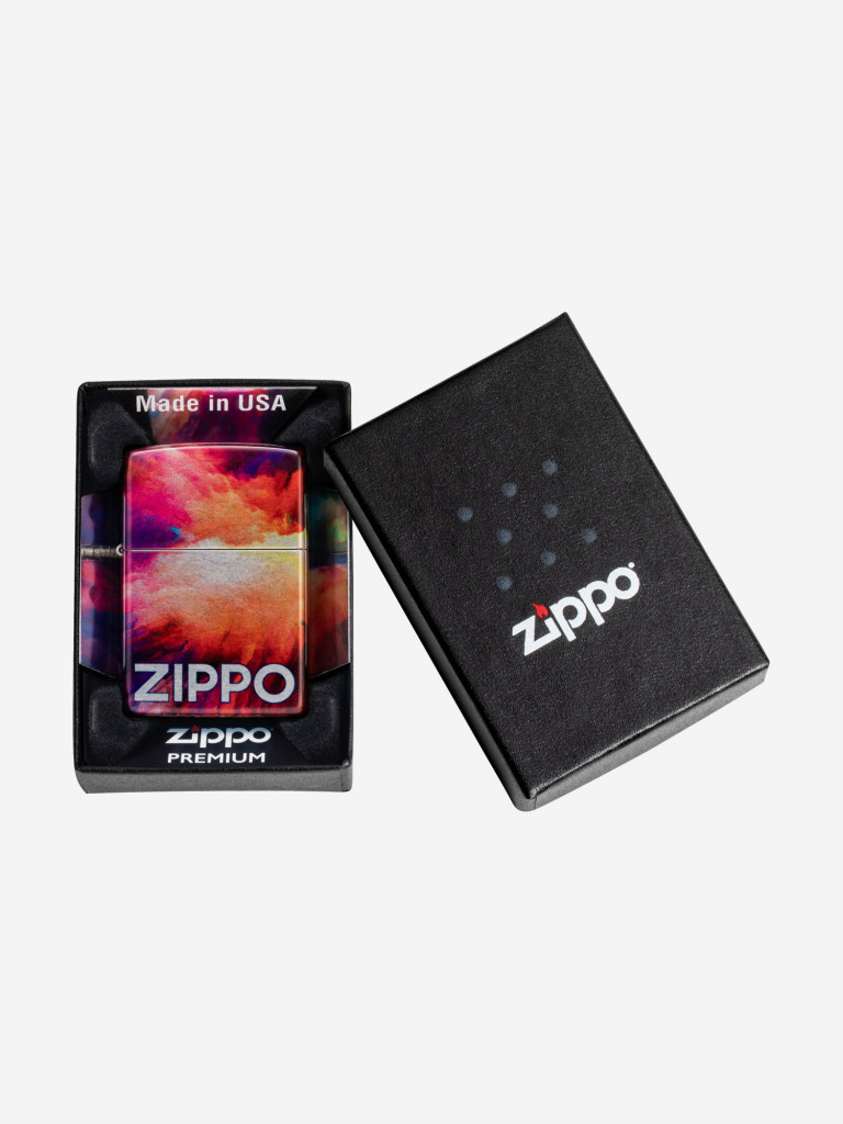 Зажигалка бензиновая ZIPPO 48982 Tie Dye Logo