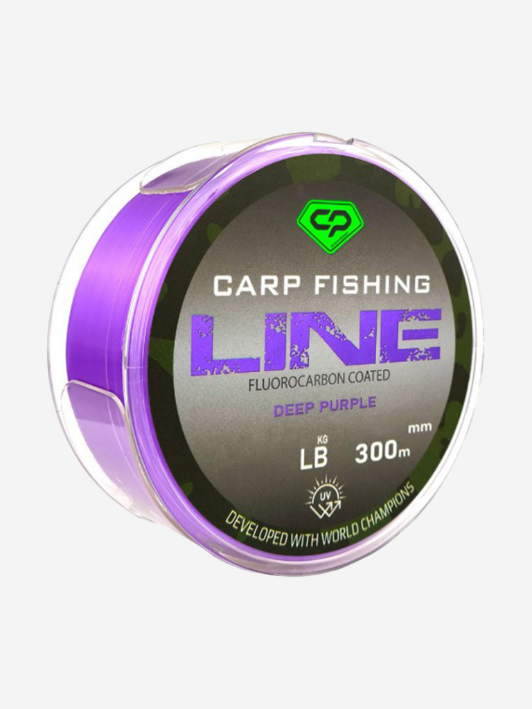 Леска Fluorocarbon Coated Deep Purple CARP PRO 300м 0,370мм