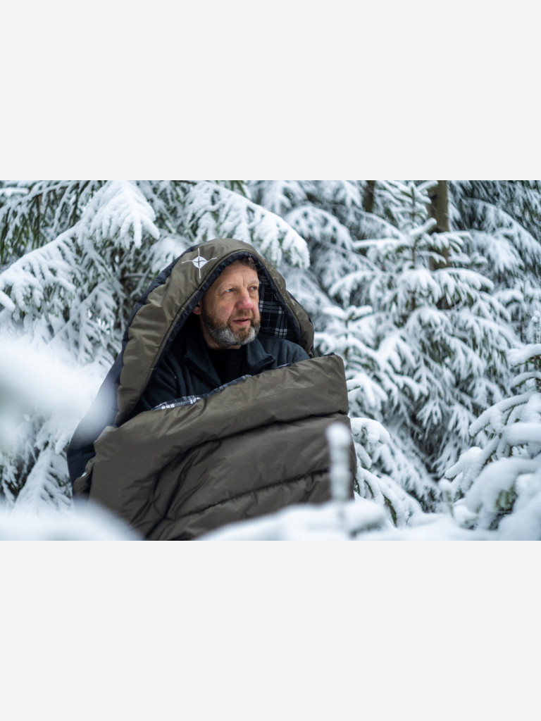 Спальный мешок KingCamp HUNTER -30°С, правый