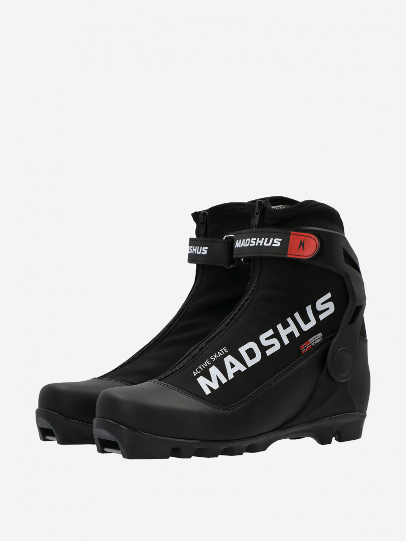 фото Ботинки для беговых лыж madshus active skate, черный