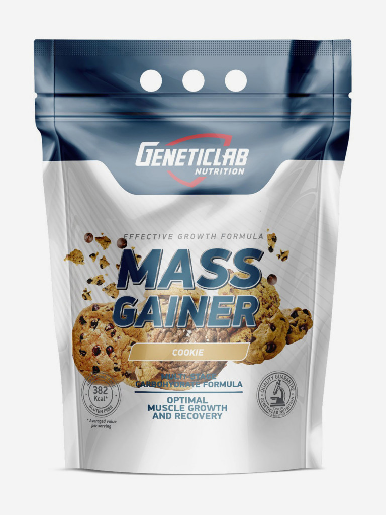 Гейнер MASS GAINER 3000 g Печенье Geneticlab Nutrition
