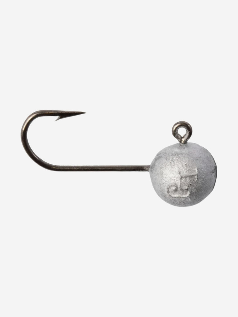 Джиг-головка LUCKY JOHN MJ ROUND HEAD веом 1.5г с крючком 8 на хищную рыбу, набор 25 шт.
