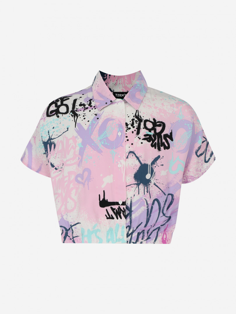 Рубашка с коротким рукавом для девочек Termit Фиолетовый 1499₽