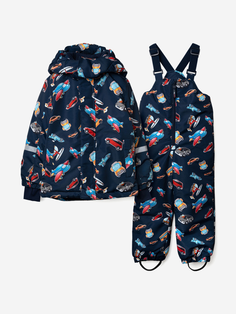 Комплект зимний для мальчиков: куртка, полукомбинезон PlayToday