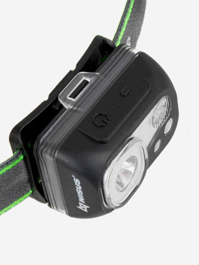 Фонарь налобный Nisus водонепроницаемый 300 LM, IPX7, USB (N-FN-3087)