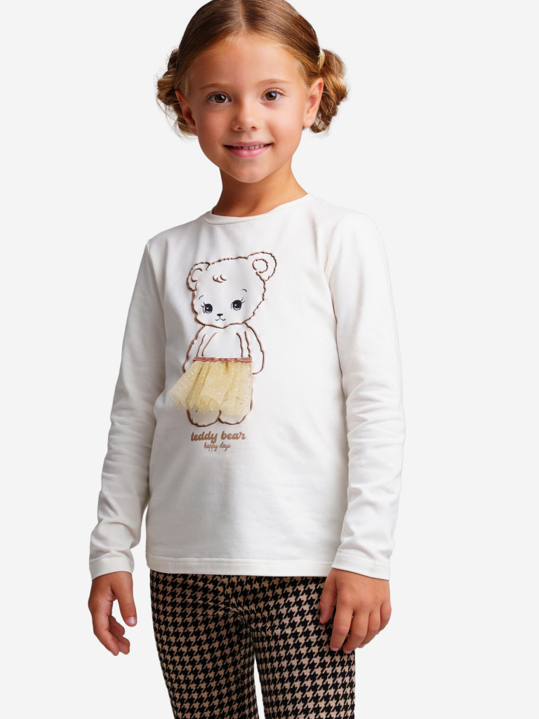 Лонгслив для девочки PlayToday