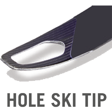 Hole Ski Tip