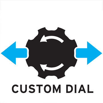 Custom dial