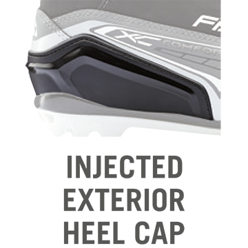 Injected Exterior Heel Cap